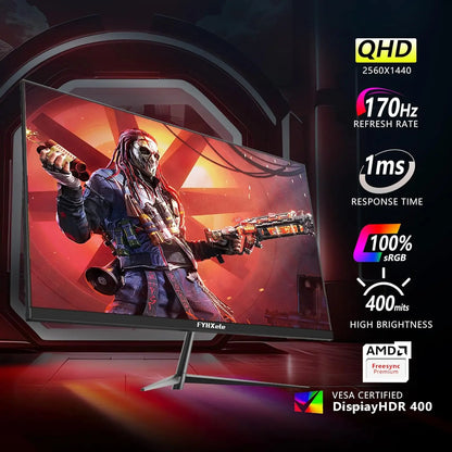 27 Inch Monitor 170hz 2K Gaming Display