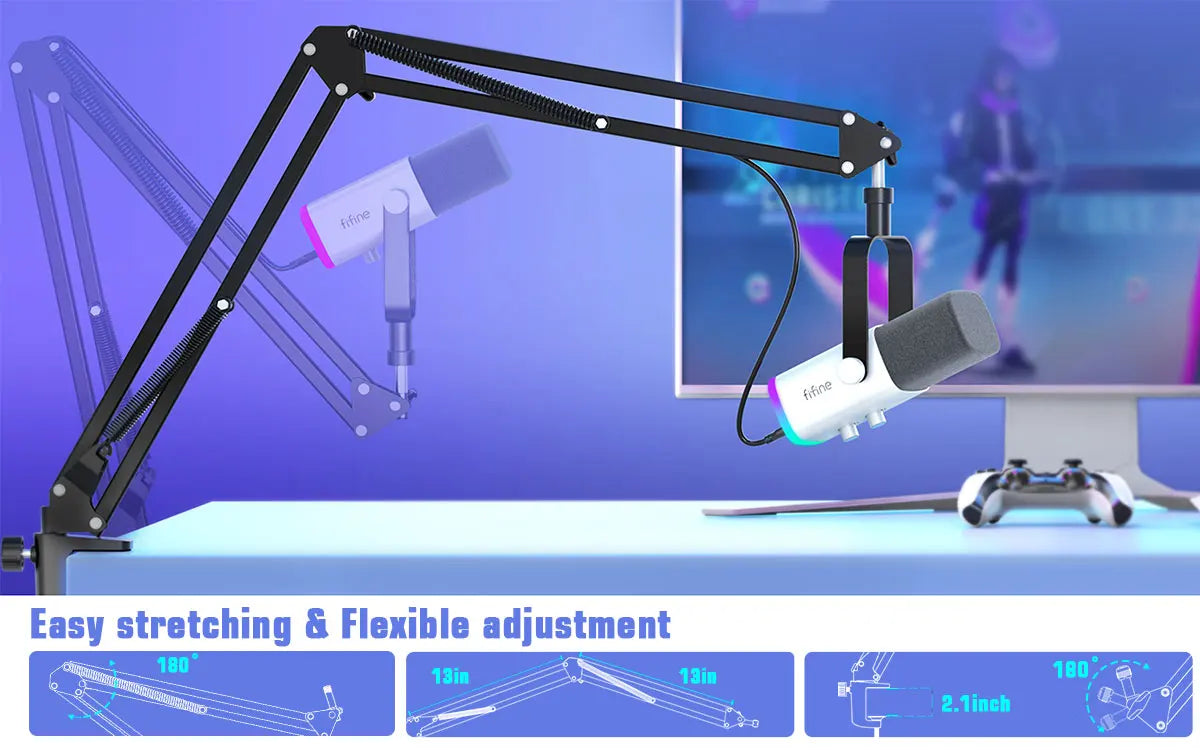 Gaming Microphone Kit with Headphone