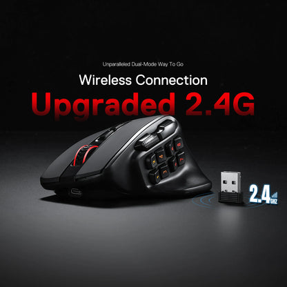 M811 PRO Wireless MMO Gaming Mouse