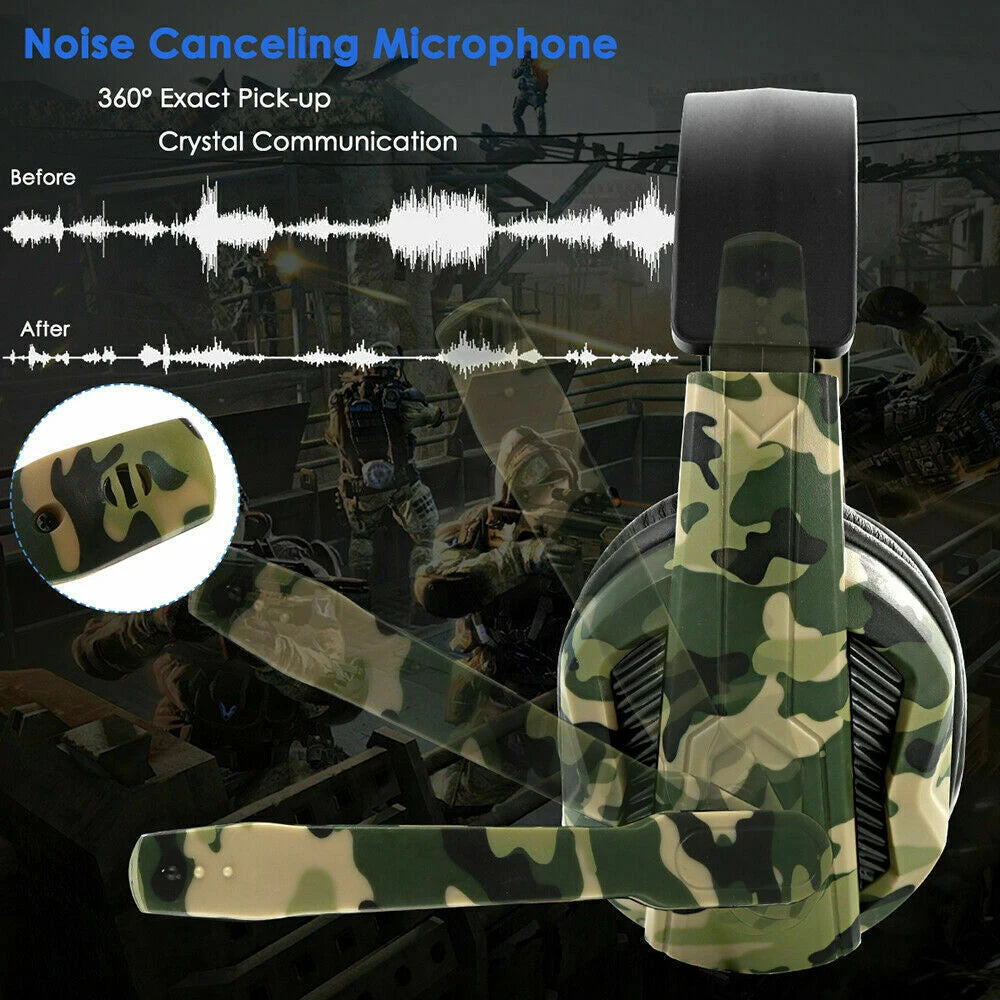 Wired Gaming Headphones With Microphone For Game