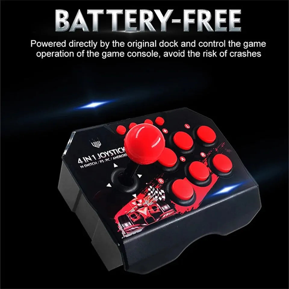 4-in 1Game Joystick With 3M USB Cable