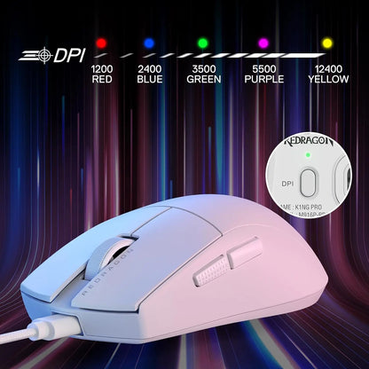 Max DPI Optical 5 Programmable Buttons Gaming Mouse