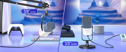Gaming Microphone Kit with Headphone