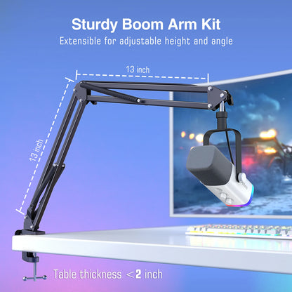 Gaming Microphone Kit with Headphone
