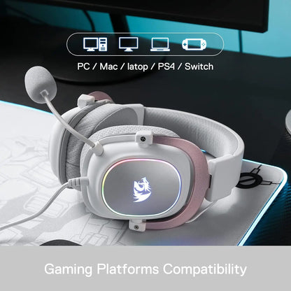 RGB Wired Backlit Gaming Headset
