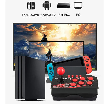 4-in 1Game Joystick With 3M USB Cable