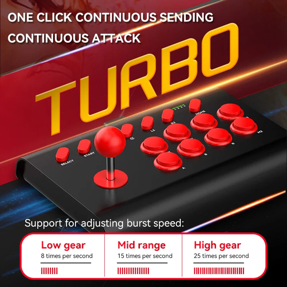 2.4G Fighting Controller for Nintendo Switch PS4 PS3 PC