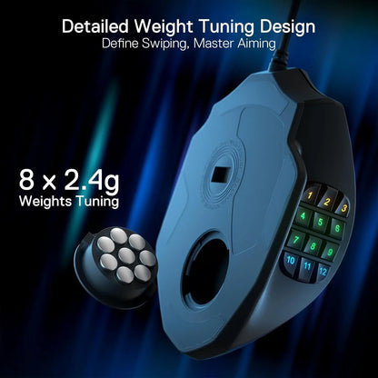 RGB Backlight LED USB Wired Gaming Mouse