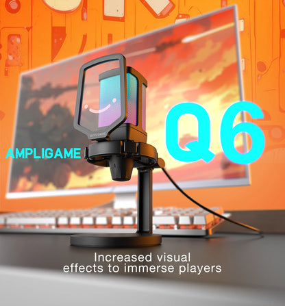 USB Gaming Microphone with RGB effect