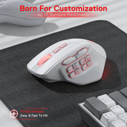 M811 PRO Wireless MMO Gaming Mouse