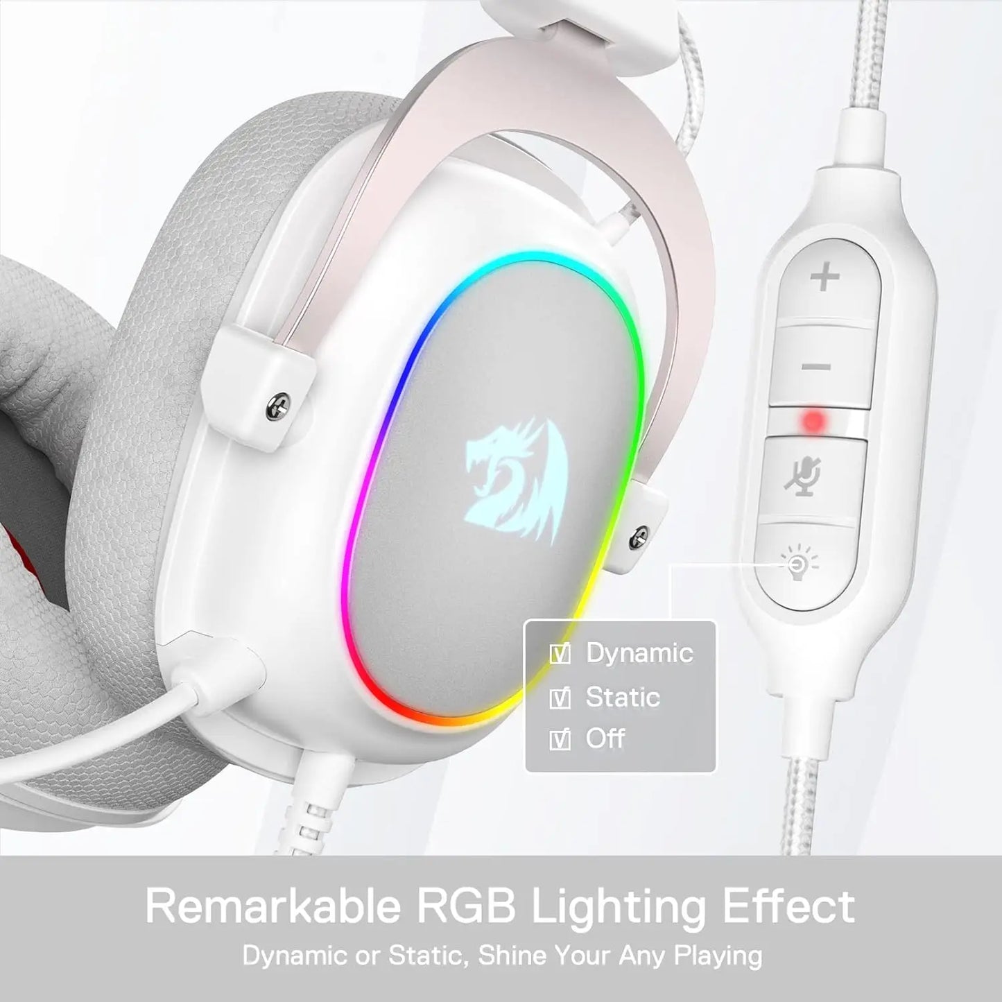 RGB Wired Backlit Gaming Headset