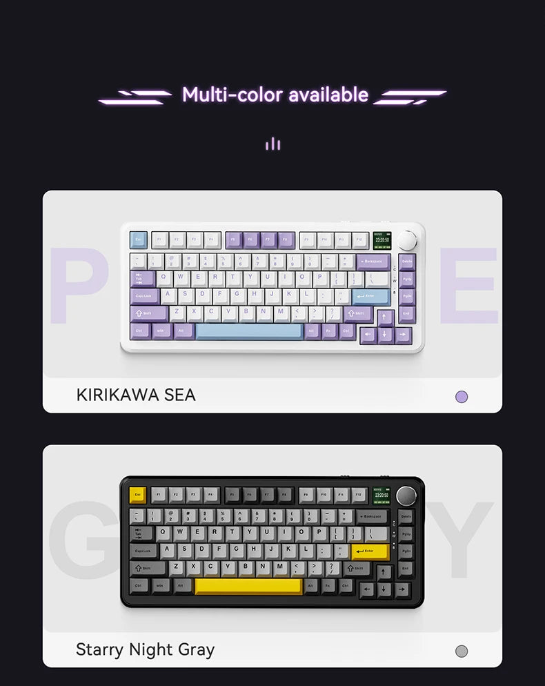 swappable Mechanical Gaming Keyboard with Magnetic Switch