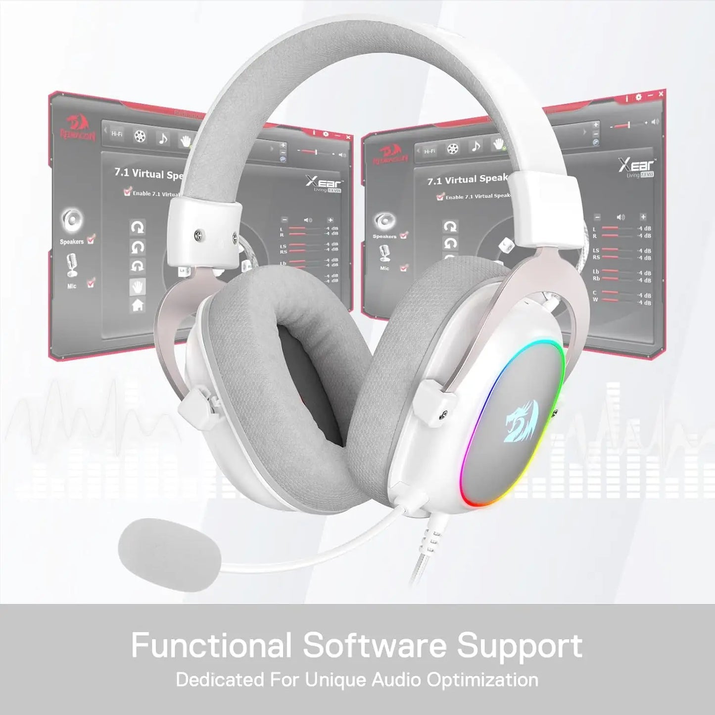 RGB Wired Backlit Gaming Headset