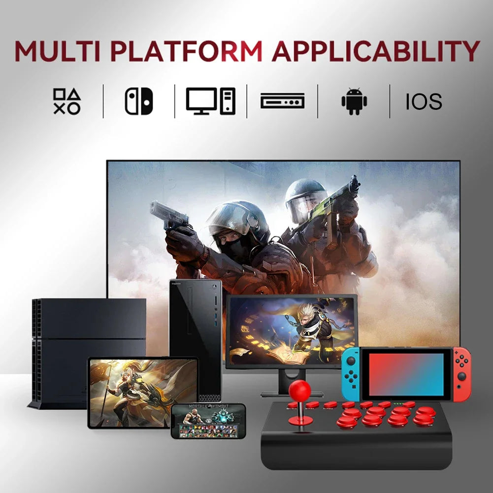 2.4G Fighting Controller for Nintendo Switch PS4 PS3 PC