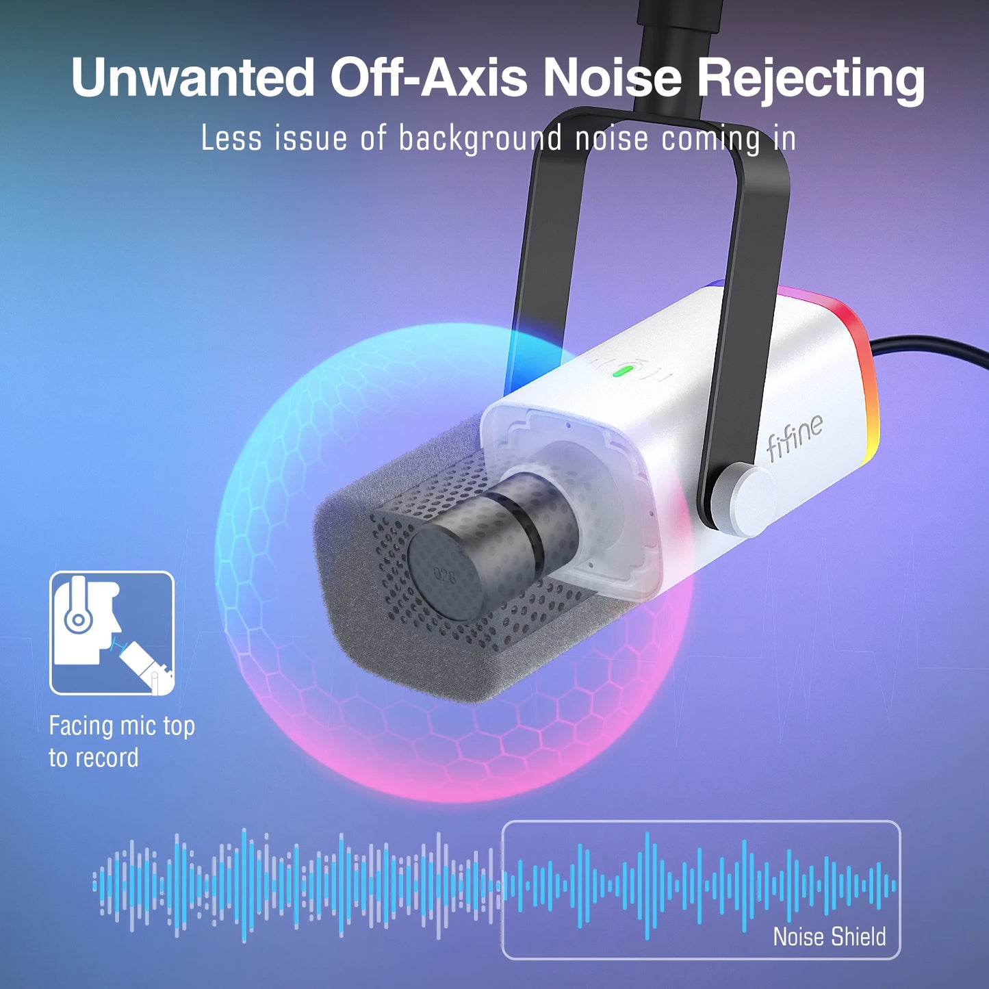 Gaming Microphone Kit with Headphone