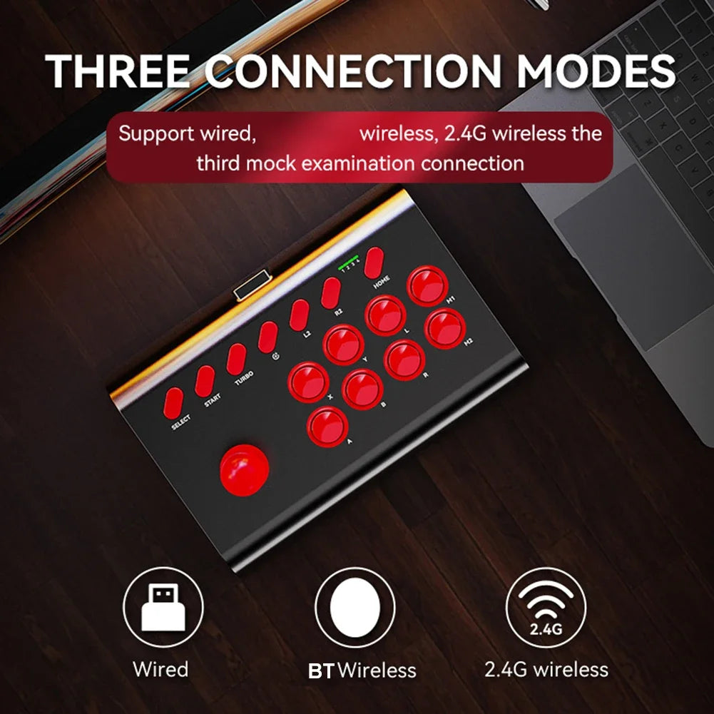 2.4G Fighting Controller for Nintendo Switch PS4 PS3 PC