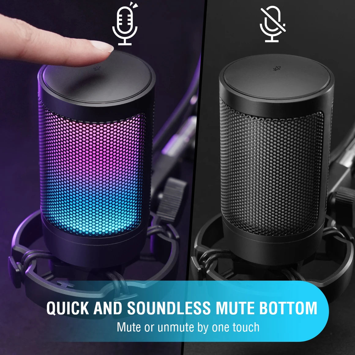 USB Condenser Gaming Microphone