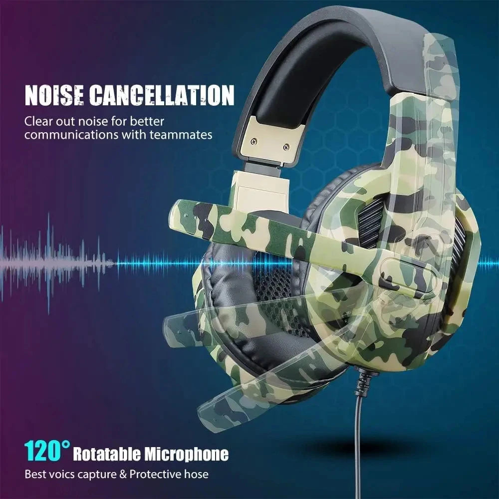 Wired Gaming Headphones With Microphone For Game