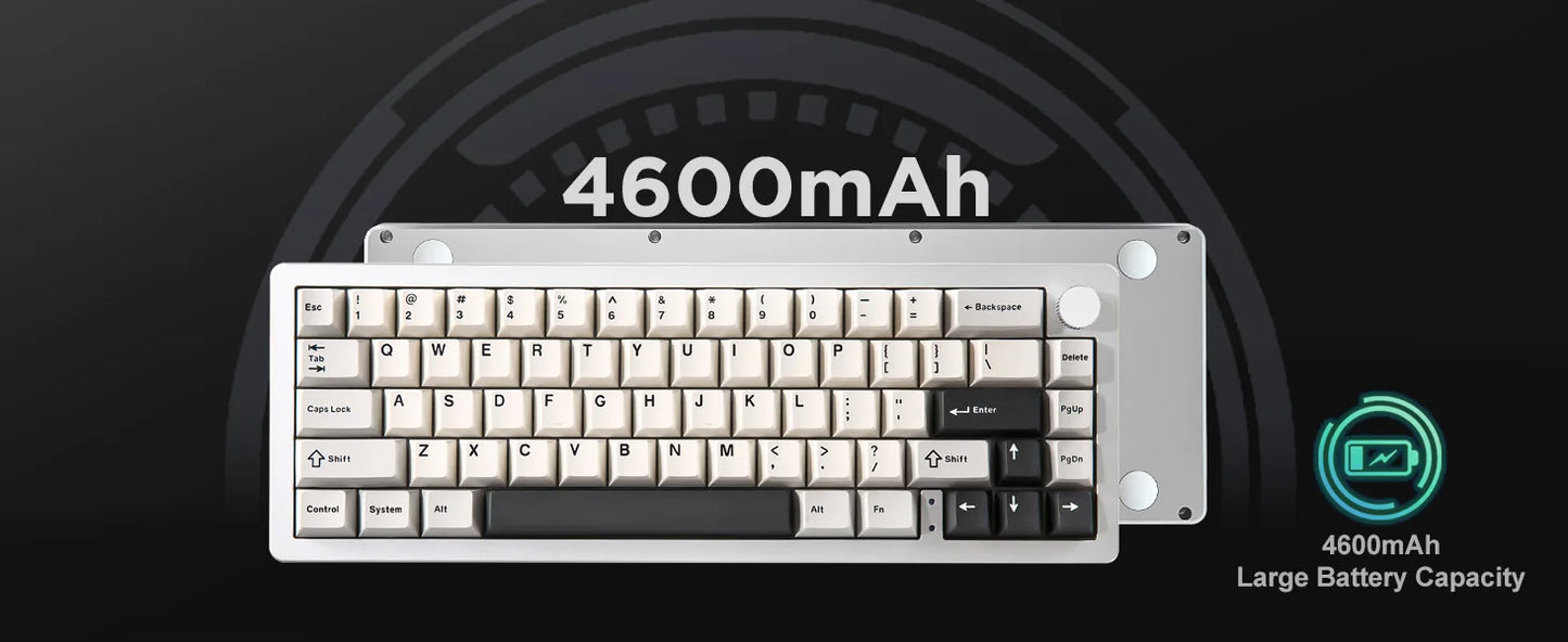 Wired Hot Swap Gasket Mounted RGB Mechanical Gaming Keyboard