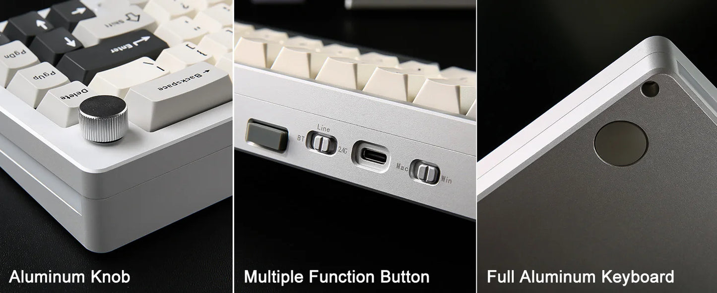 Wired Hot Swap Gasket Mounted RGB Mechanical Gaming Keyboard