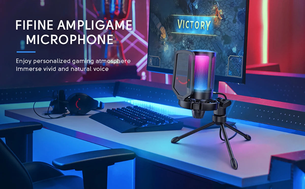 USB Condenser Gaming Microphone