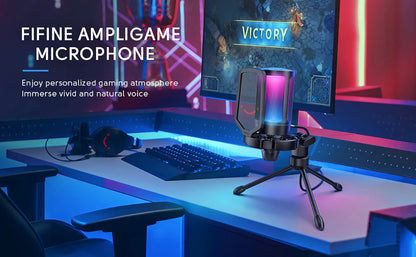 USB Condenser Gaming Microphone