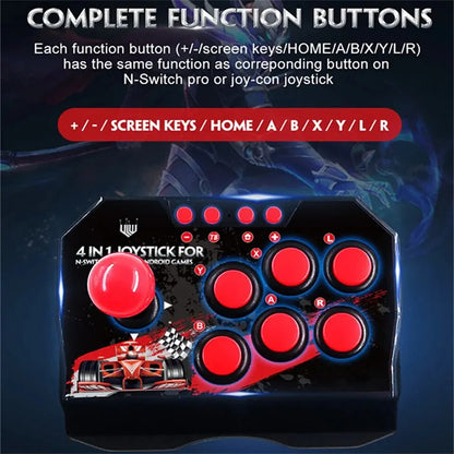4-in 1Game Joystick With 3M USB Cable