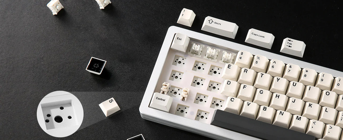Wired Hot Swap Gasket Mounted RGB Mechanical Gaming Keyboard