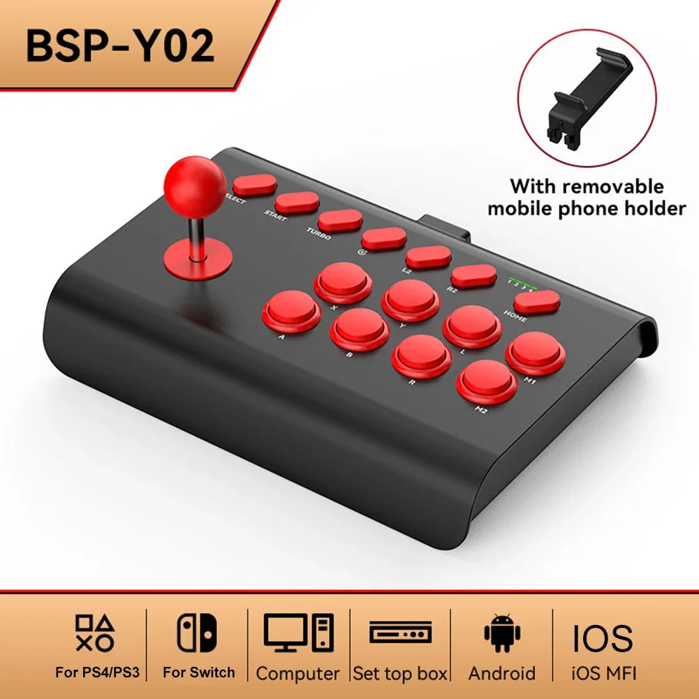 2.4G Fighting Controller for Nintendo Switch PS4 PS3 PC