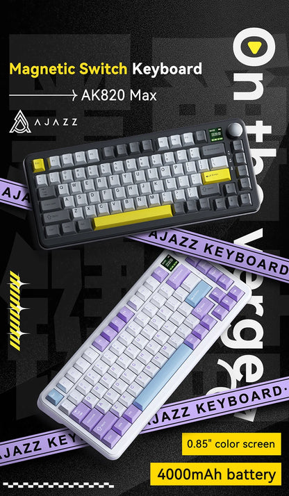 Swappable Mechanical Gaming Keyboard with Magnetic Switch