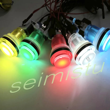 Arcade joystick Game Kit  With LED Push Button