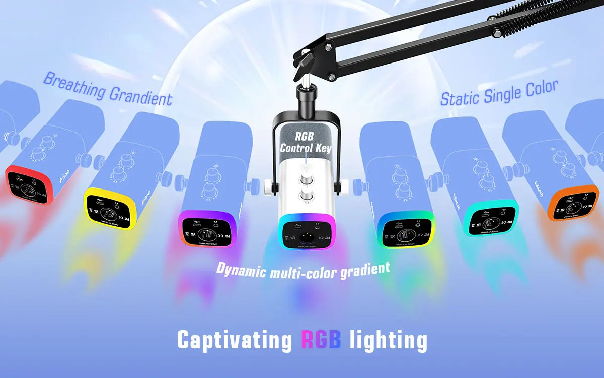 Gaming Microphone Kit with Headphone