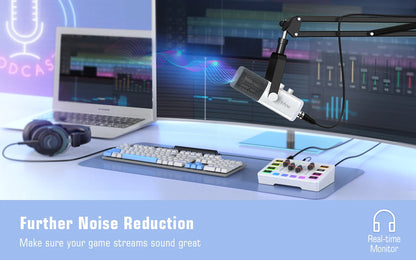 Gaming Microphone Kit with Headphone