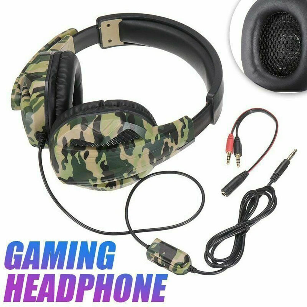 Wired Gaming Headphones With Microphone For Game