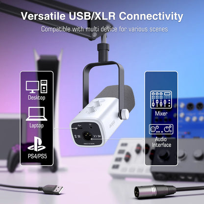 Gaming Microphone Kit with Headphone